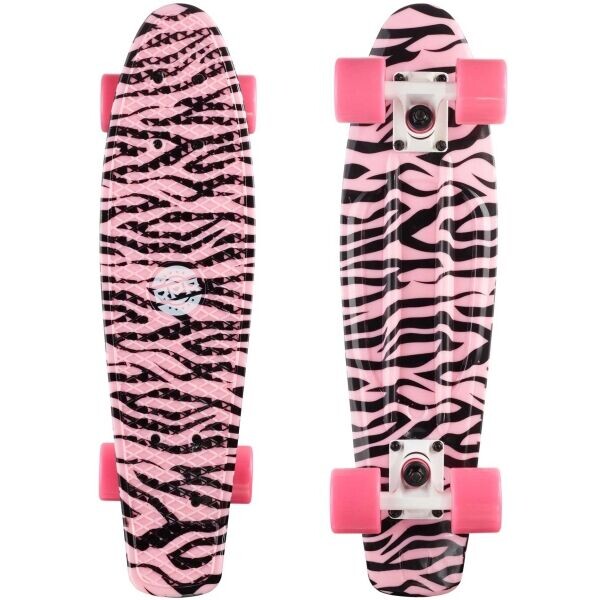 Reaper DOVER Plastový skateboard, růžová, velikost