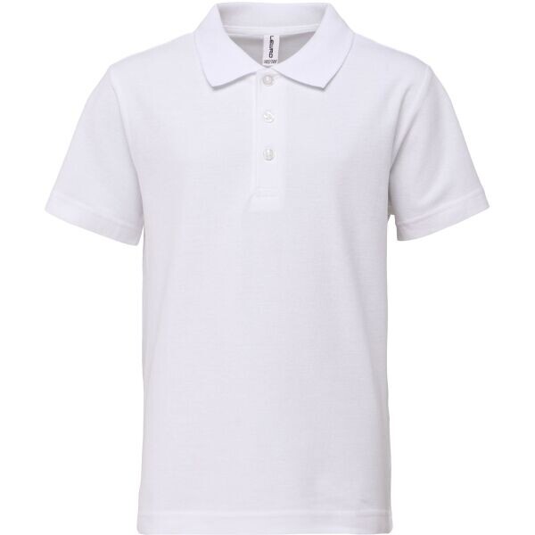 Lewro SCHOOL Chlapecké polo triko, bílá, velikost 140-146