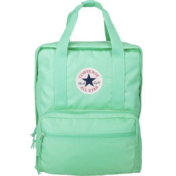 Converse SMALL SQUARE BACKPACK Městský batoh, světle zelená, velikost