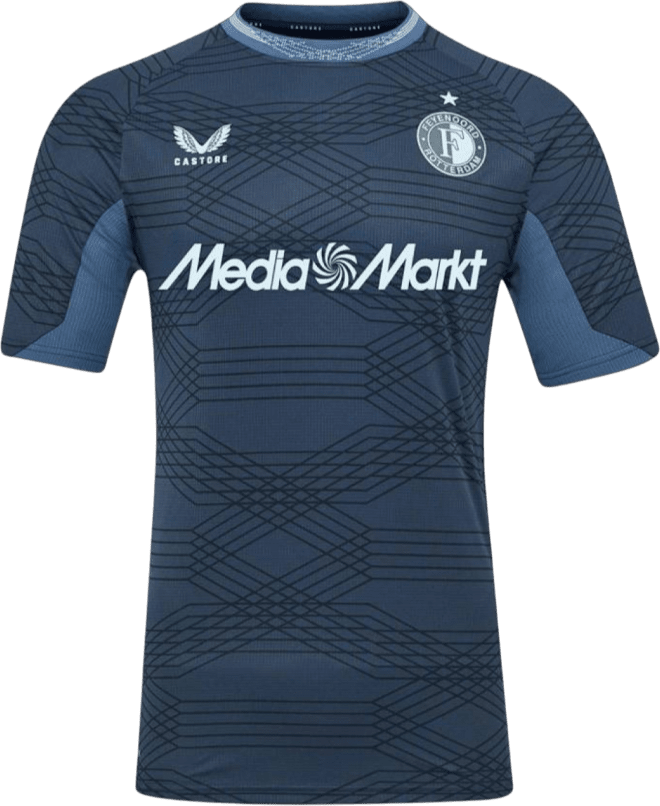 Dres Castore Castore Feyenoord Rotterdam Away Jersey 2025/26 Kids