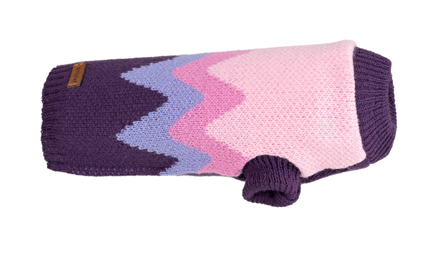 Svetr pro psy RIVERA vzor 01 růžová různé velikosti Rozměr: 42 cm délka hřbetu beagle