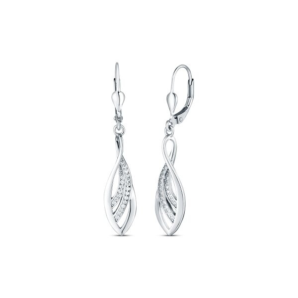 Náušnice se syntetickými kameny 136-927-149100-0000