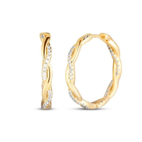 Náušnice se syntetickými kameny 636-927-130900-0000