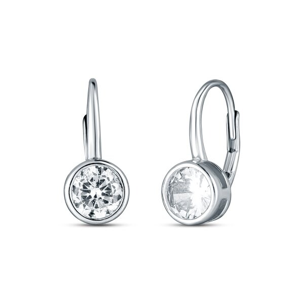 Náušnice se syntetickými kameny 136-927-100400-0000