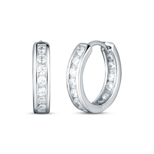 Náušnice se syntetickými kameny 136-927-134400-0000