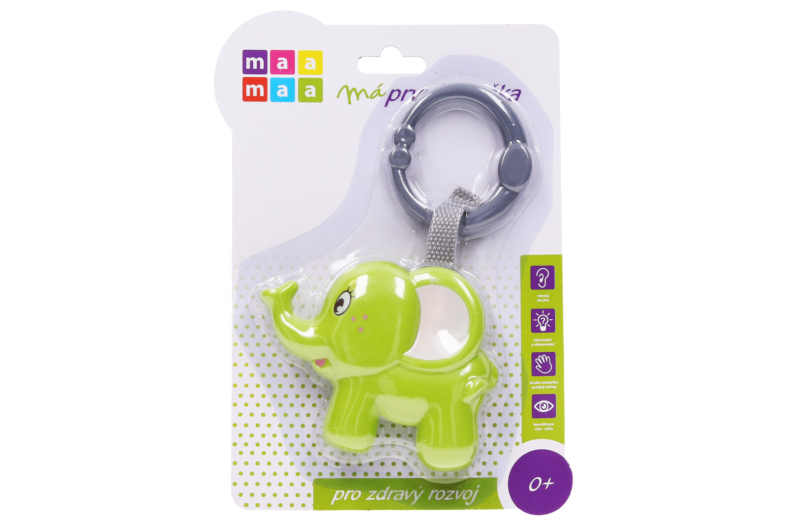 Maamaa Chrastítko slon 21,5 cm