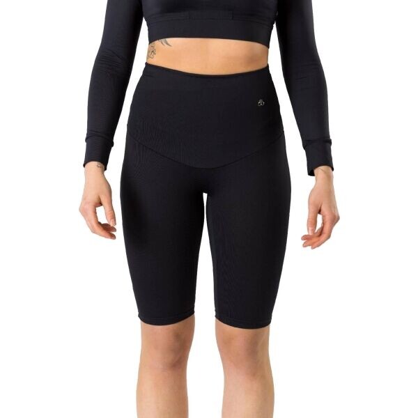 GOLDBEE PULL-DOWN SHORTS Dámské stahovací kraťásky, černá, velikost