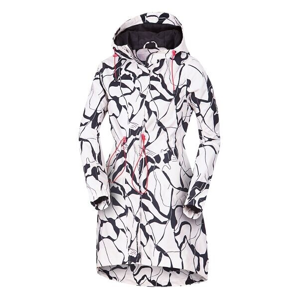 Northfinder BREANNE Dámská parka, bílá, velikost