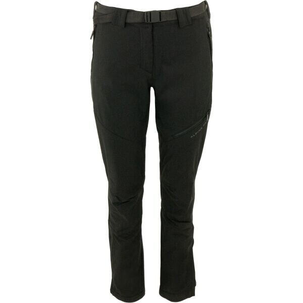ALPINE PRO PELNA Dámské turistické kalhoty, černá, velikost