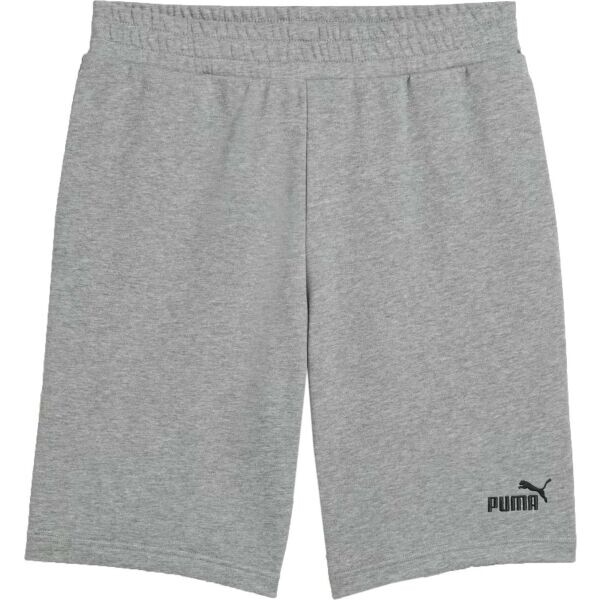 Puma ESSENTIALS NO. 1 SHORTS 10 Pánské volnočasové šortky, šedá, velikost