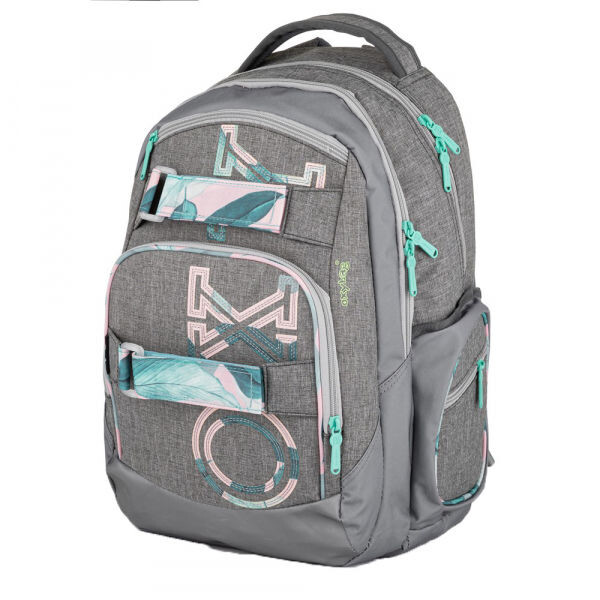 Oxybag OXY STYLE Studentský batoh, šedá, velikost