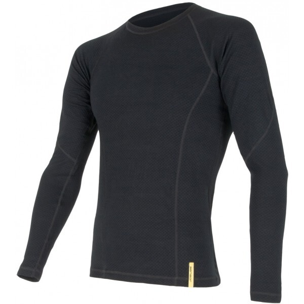 Sensor MERINOWOOL DR M Funkční prádlo, černá, velikost