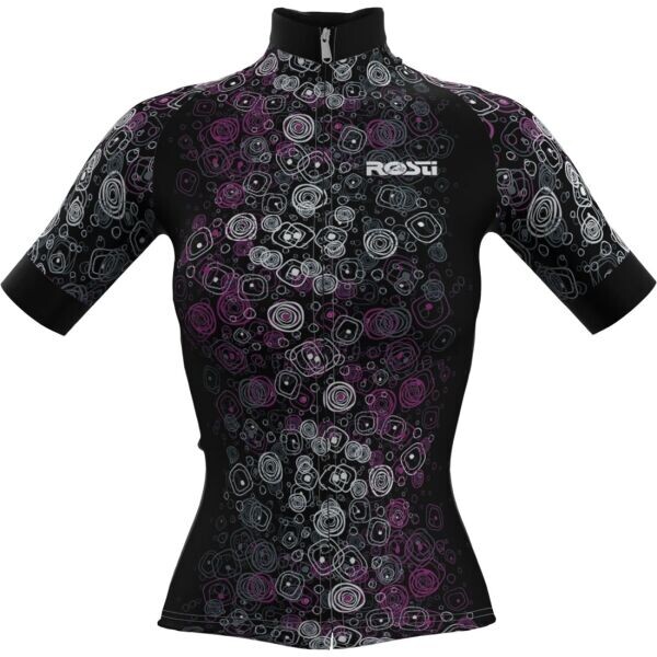 Rosti DARK W Dámský cyklistický dres, černá, velikost