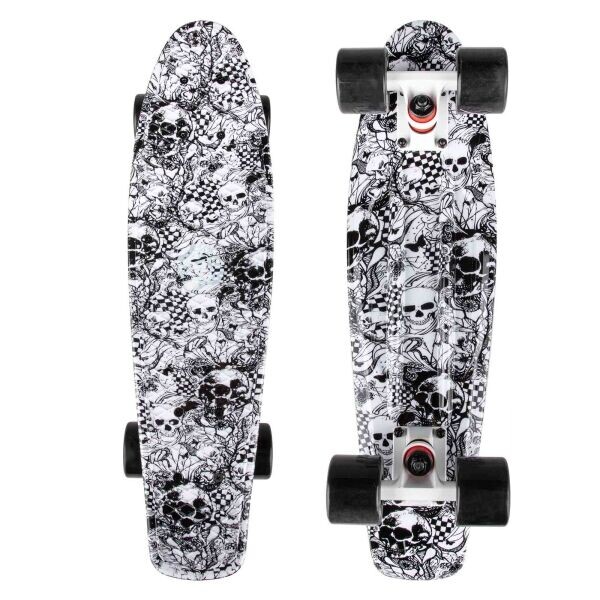 Reaper DOVER Plastový skateboard, černá, velikost