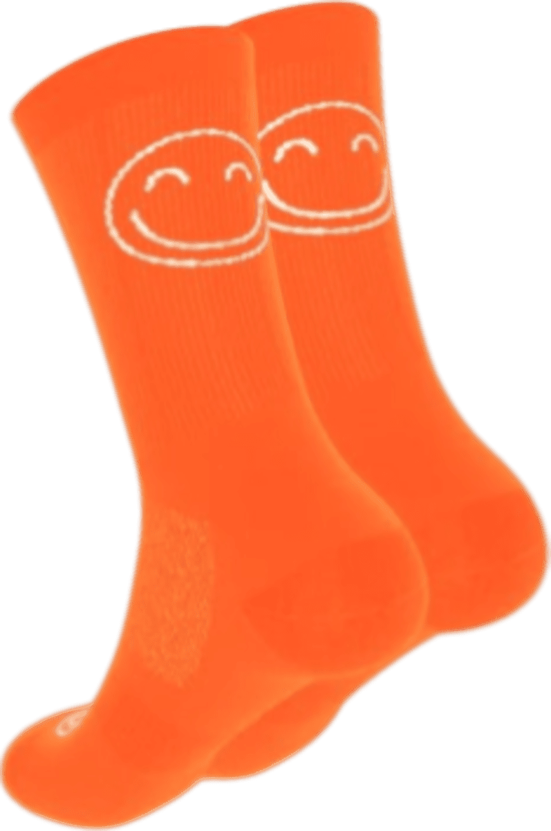 Ponožky HappyTraining Happy Basics Orange Neon