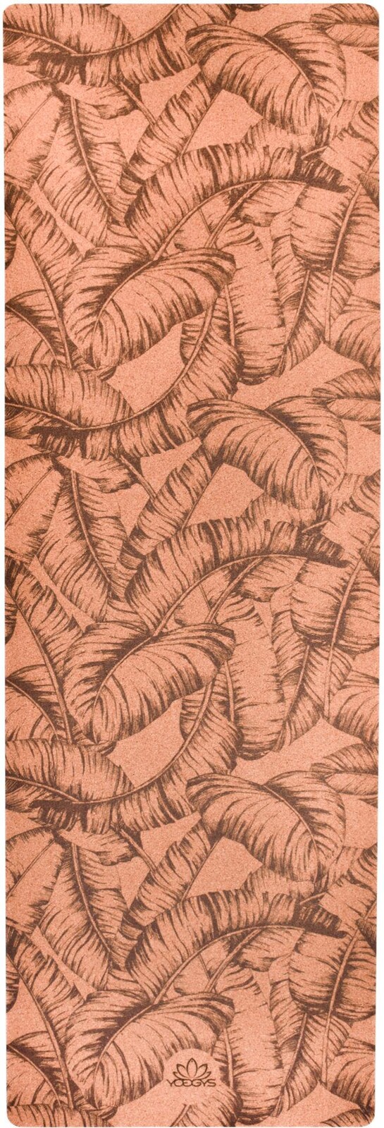 Podložka YOGGYS CORK YOGA MAT [PALM LEAFS]