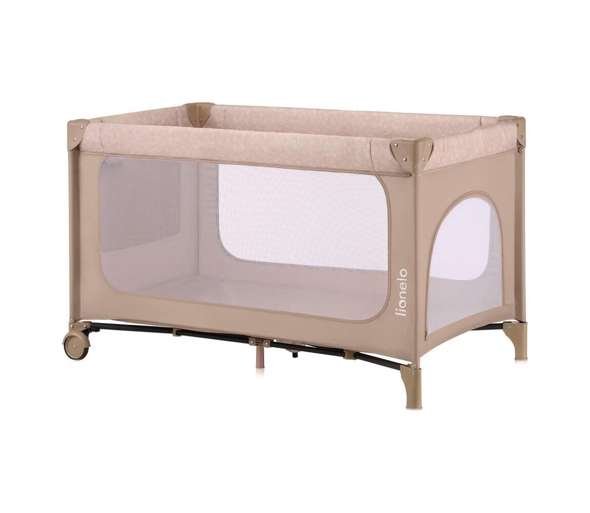 Lionelo Lionelo - Cestovní postýlka JASMIN EASY FOLD Beige Sand