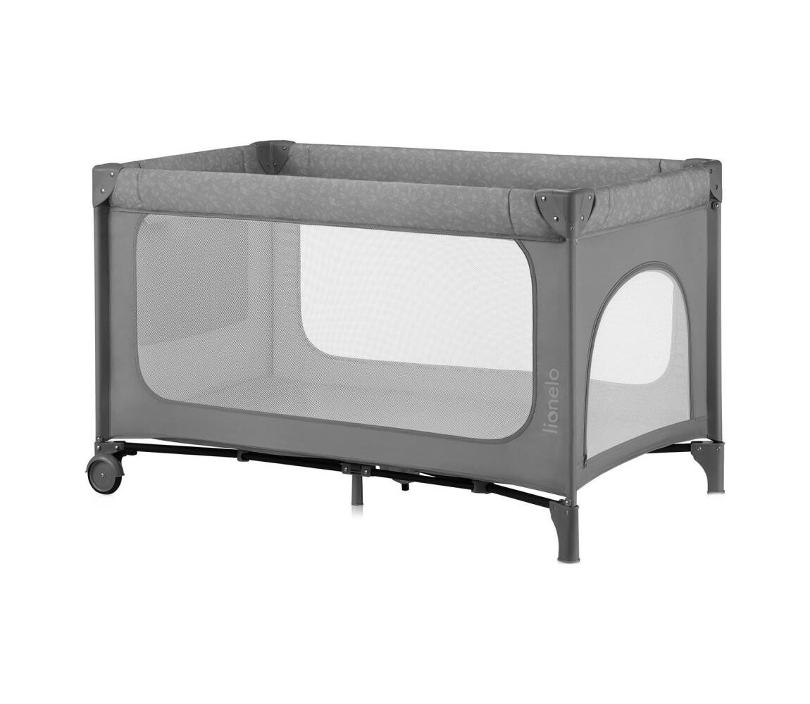 Lionelo Lionelo - Cestovní postýlka JASMIN EASY FOLD Grey Stone