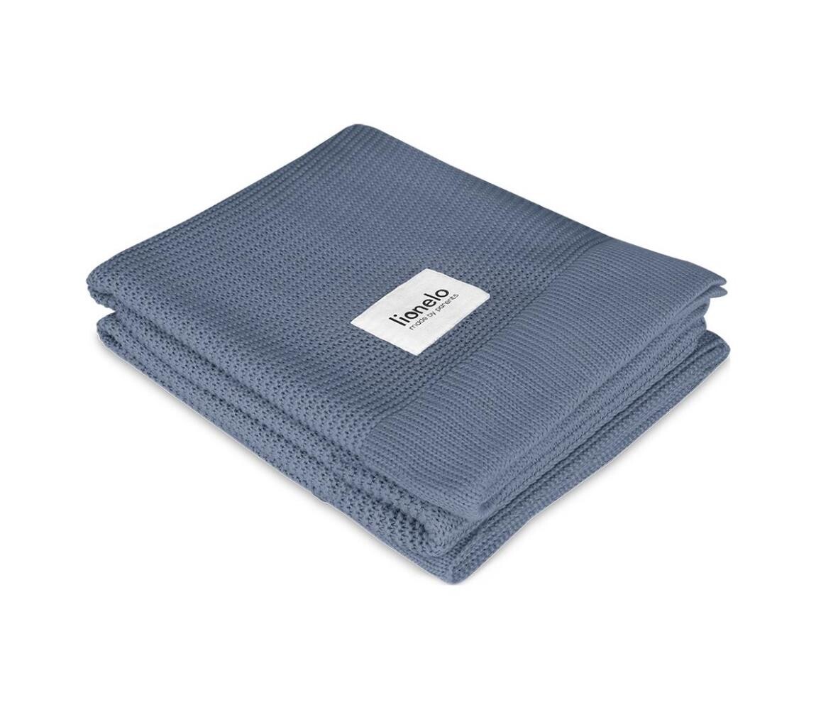 Lionelo Lionelo - Bambusová deka BAMBOO BLANKET 75x100 cm Blue