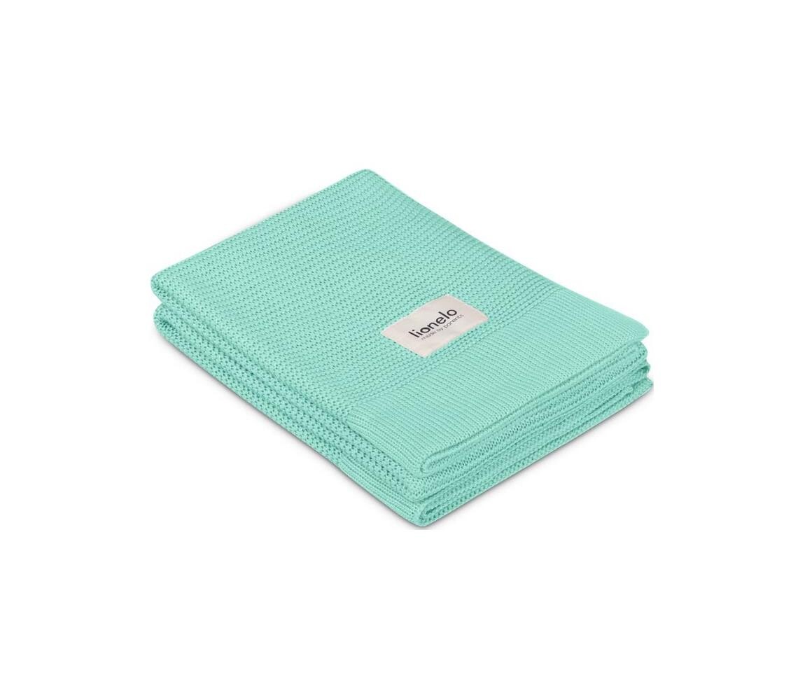 Lionelo Lionelo - Bambusová deka BAMBOO BLANKET 75x100 cm Green Mint