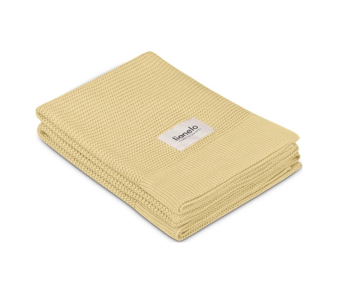 Lionelo Lionelo - Bambusová deka BAMBOO BLANKET 75x100 cm Yellow Lemon