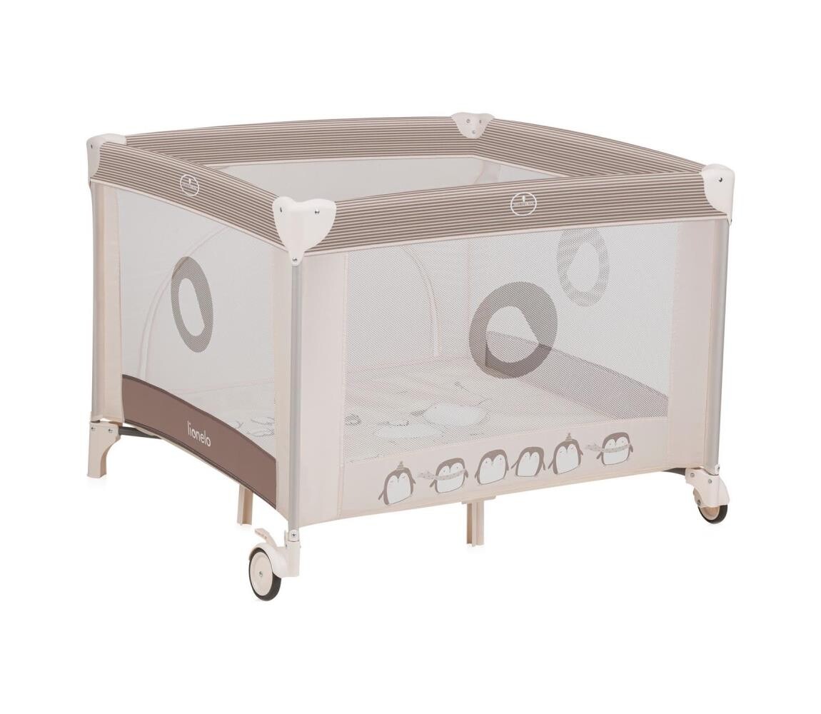 Lionelo Lionelo - Hrací ohrádka BONNIE Beige Sand