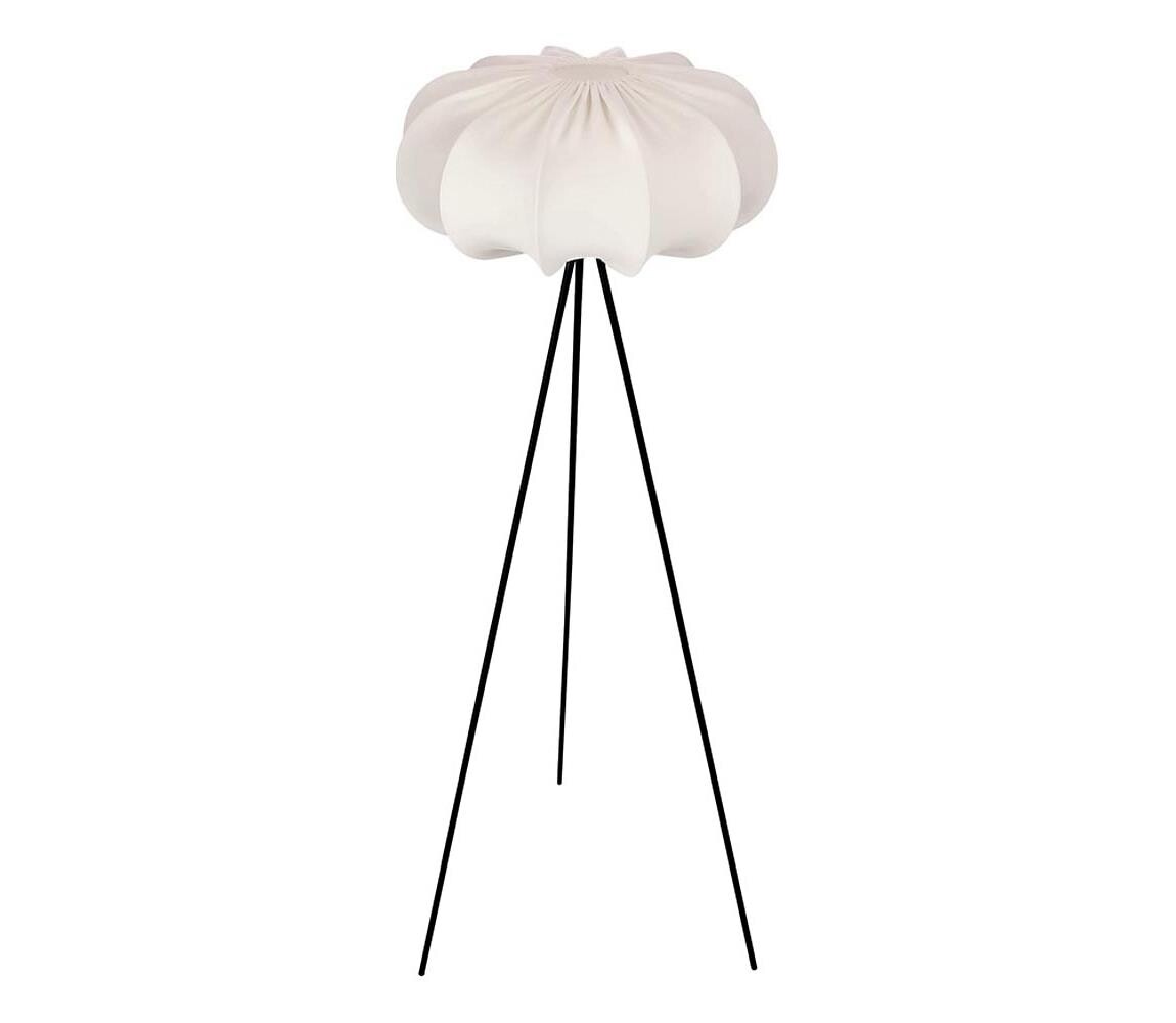 Stojací lampa CAFEE 1xE27/40W/230V bílá/černá