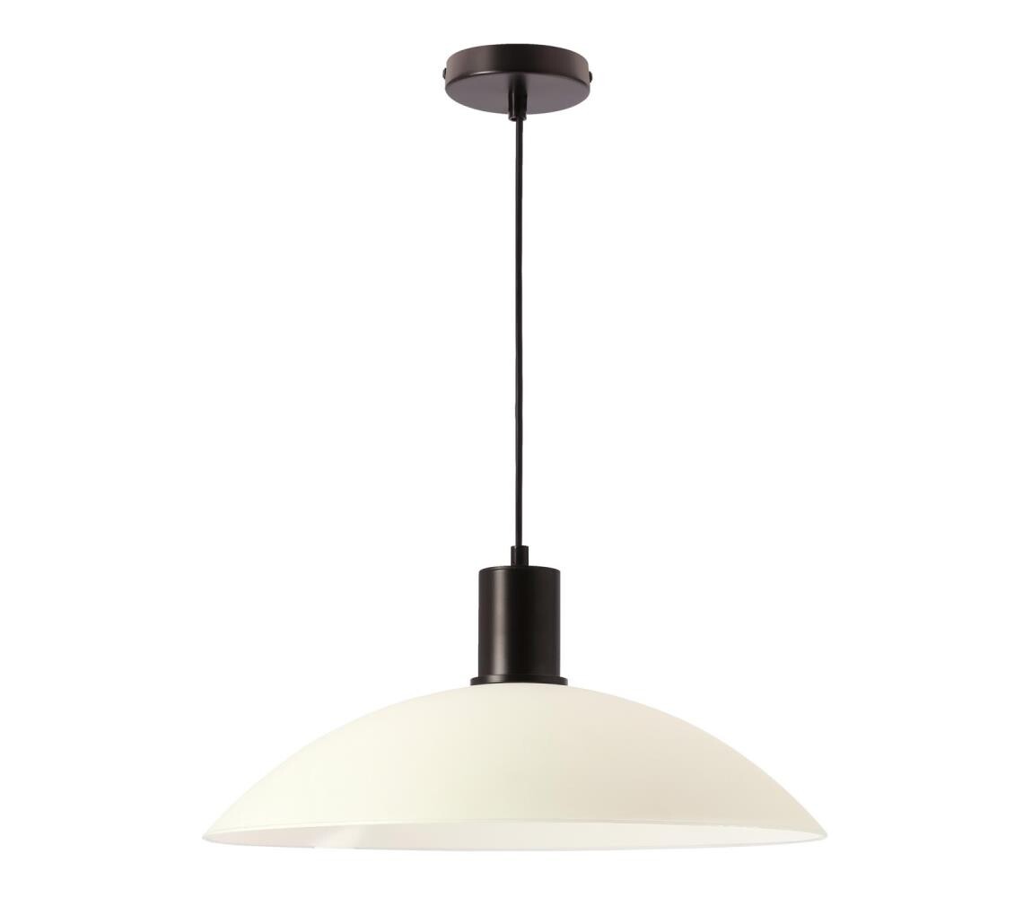 Lustr na lanku TEDIN 1xGU10/15W/230V bílá/černá