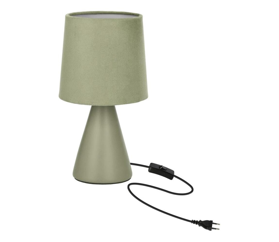 Stolní lampa SATTI 1xE14/40W/230V zelená
