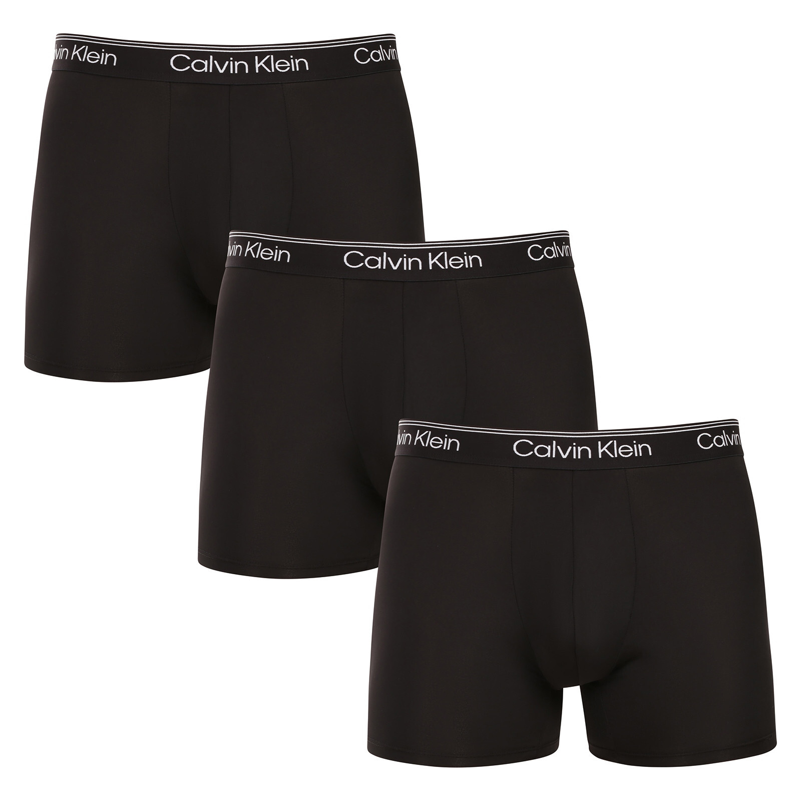 3PACK pánské boxerky Calvin Klein černé (NB4410-UB1) M, trenky / trenýrky