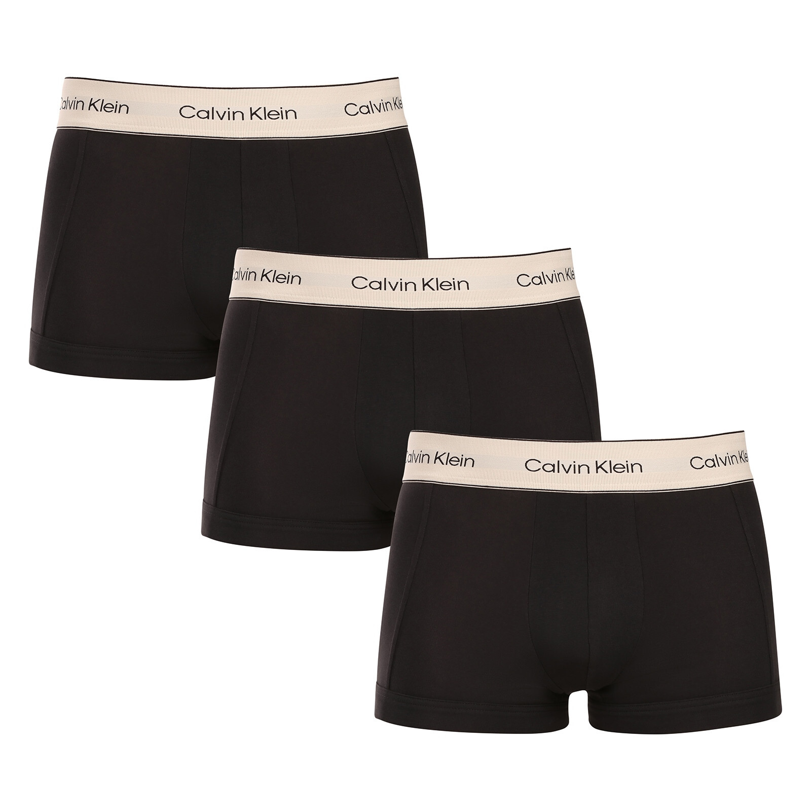 3PACK pánské boxerky Calvin Klein černé (NB4446-UB1) M, trenky / trenýrky