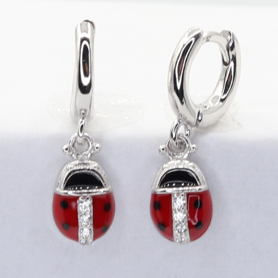 Stříbrné náušnice 113437