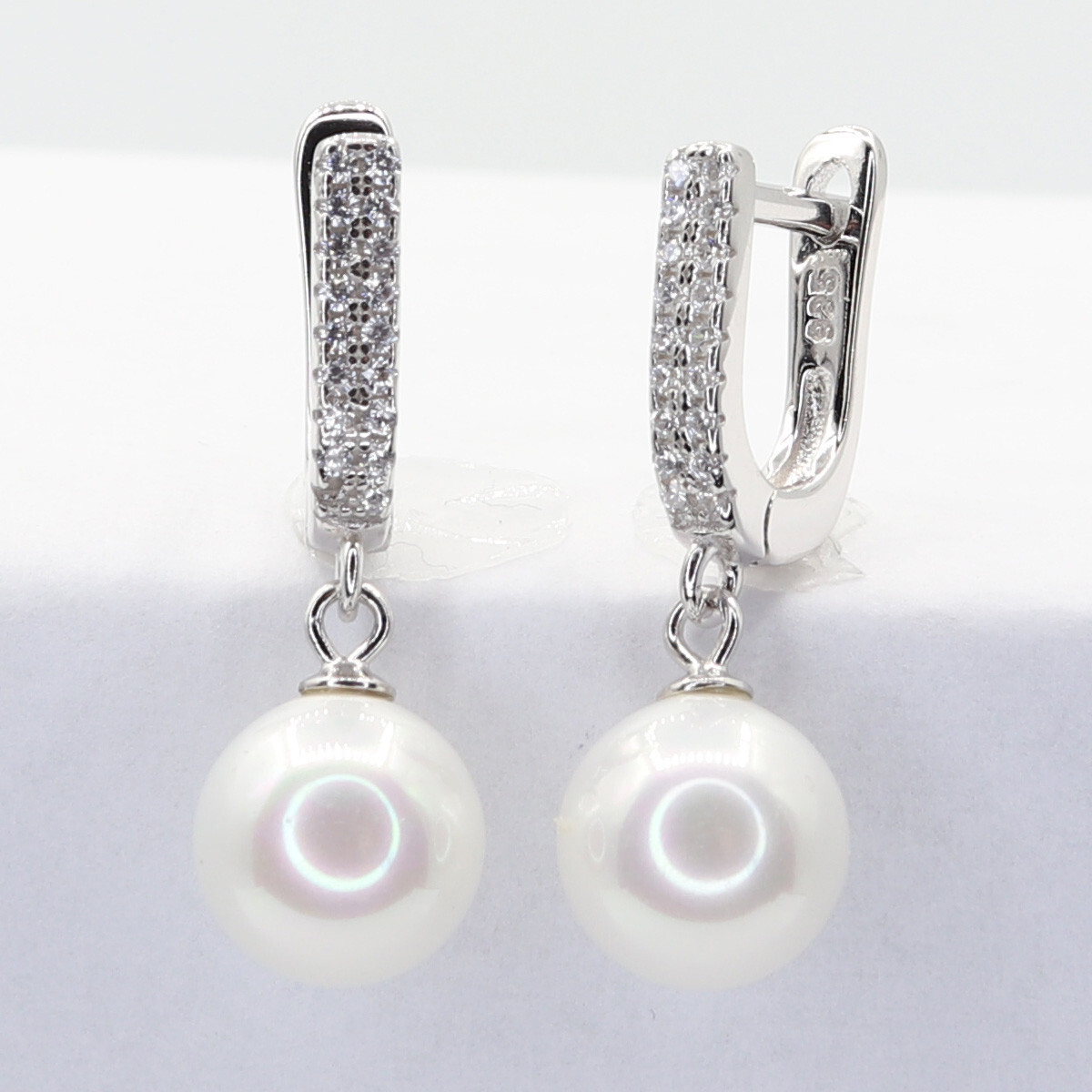 Stříbrné náušnice 113447