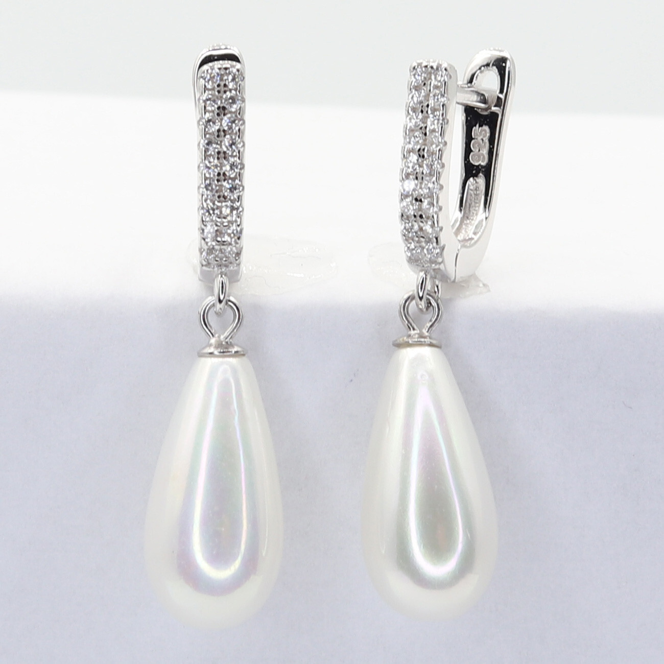 Stříbrné náušnice 113449