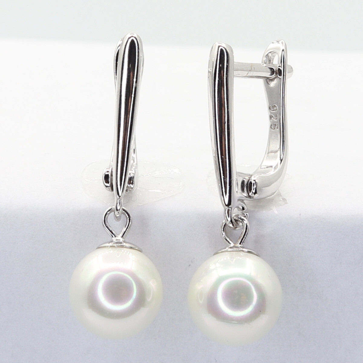 Stříbrné náušnice 113451