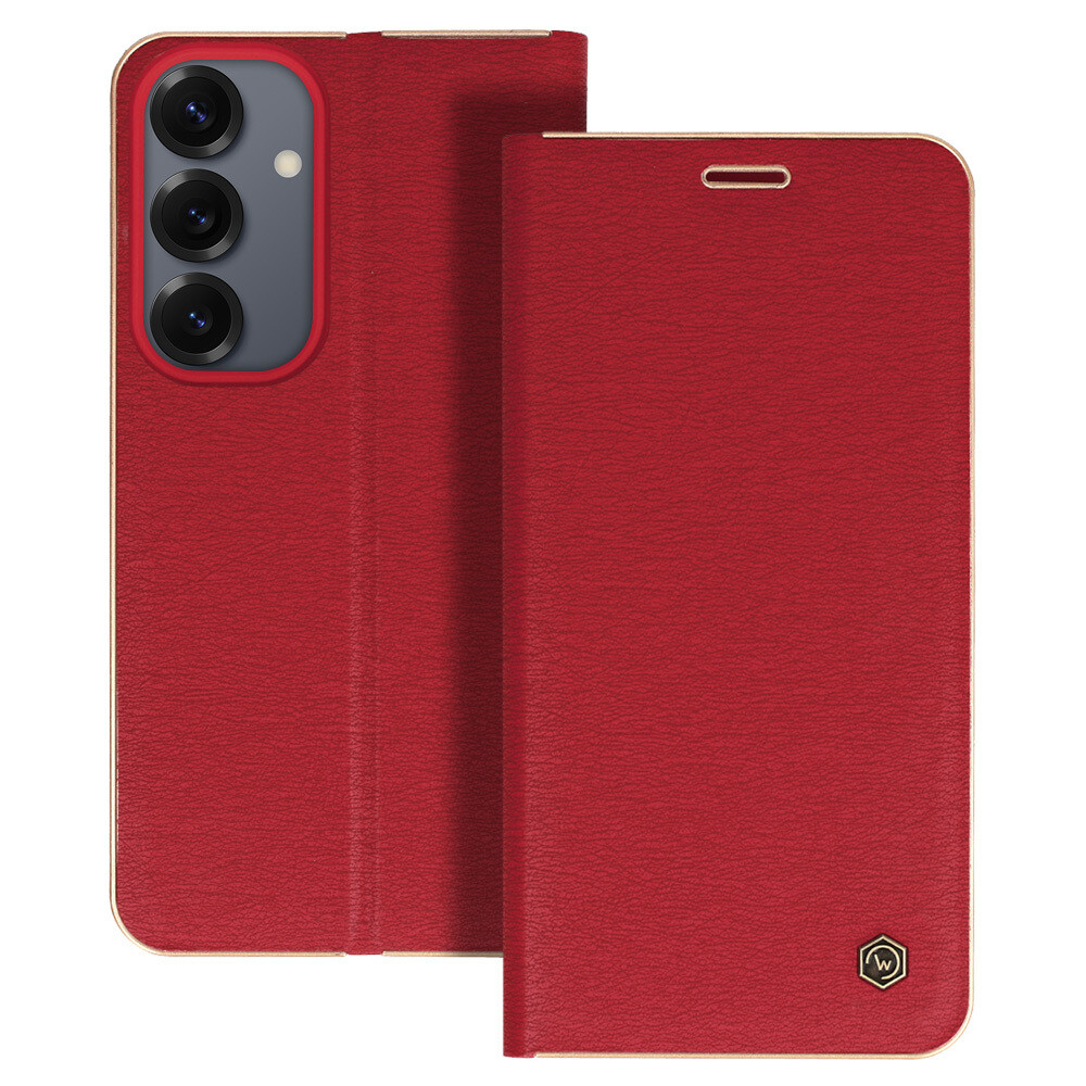 Knížkové pouzdro Wonder Frame pro iPhone 16e red