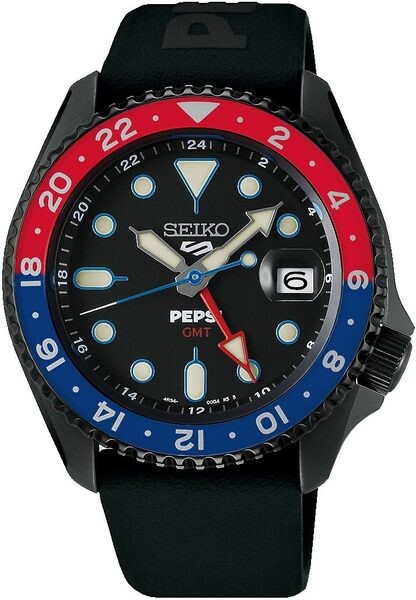 Seiko 5 Sports GMT Series SSK047K1 Pepsi® Limited Edition