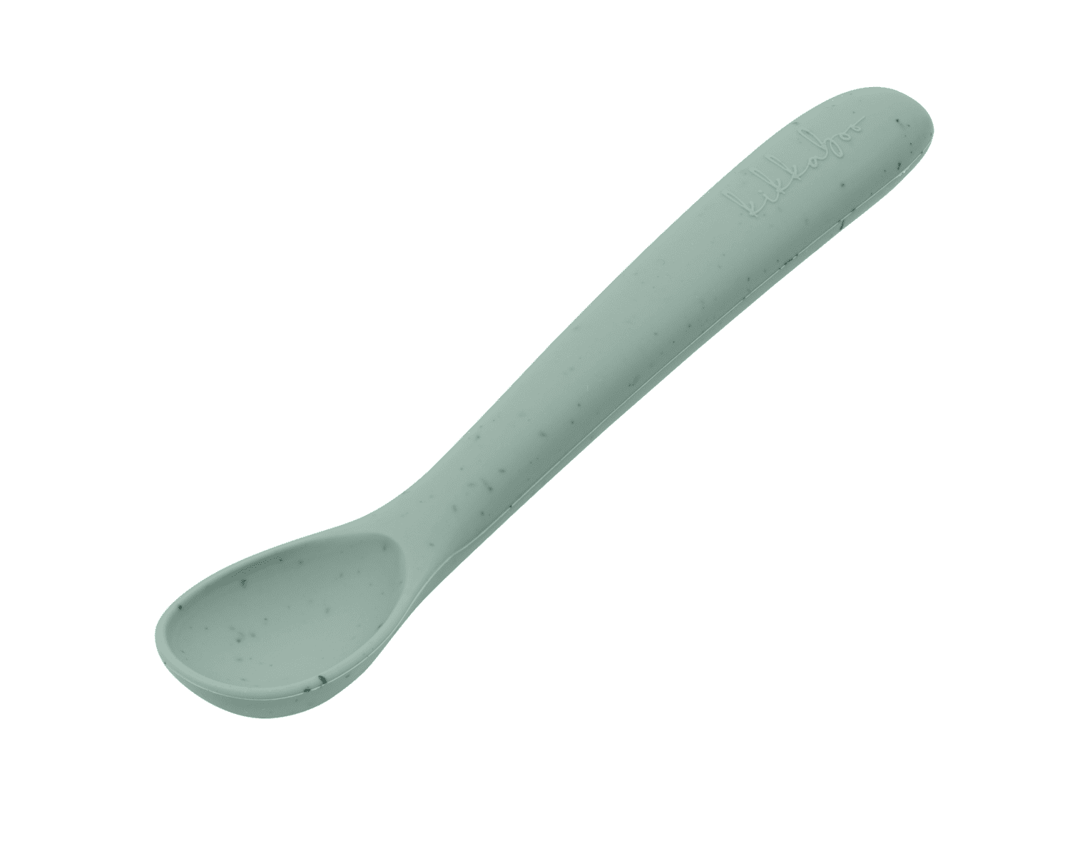 KikkaBoo Lžička Platinum Silicone Sage