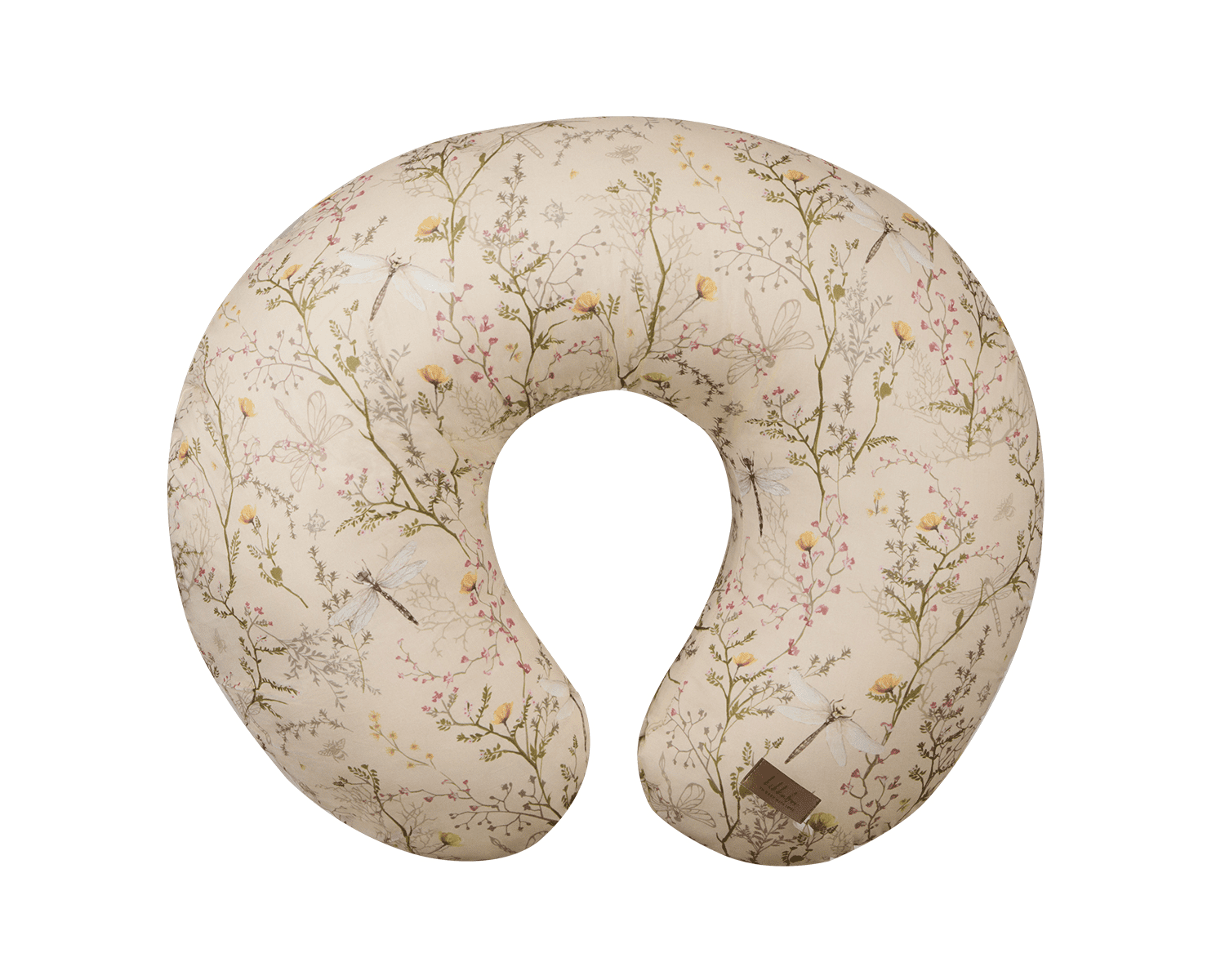KikkaBoo Kojicí polštář Secret Garden Beige