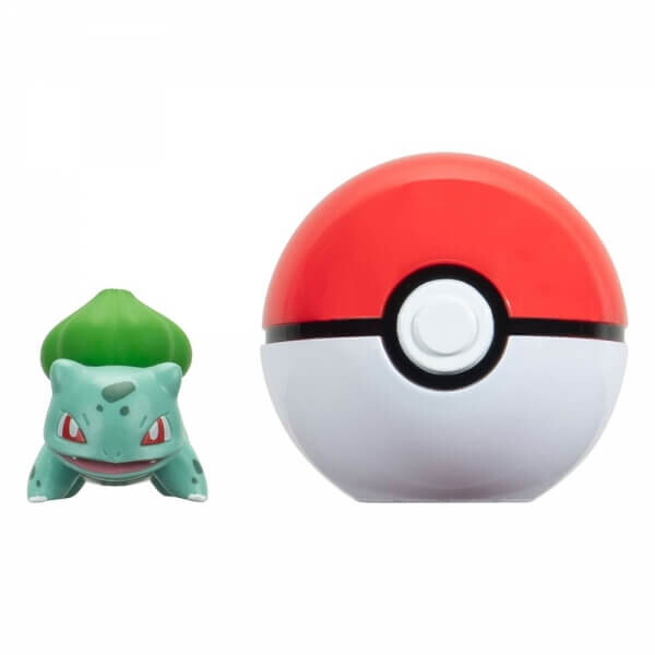 Pokémon Clip and Go Pokéball - Bulbasaur