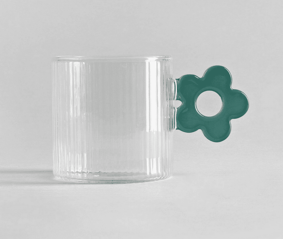 Sklenice | BELLEZZA | s tyrkysovým květem | 0,39 l | 739217