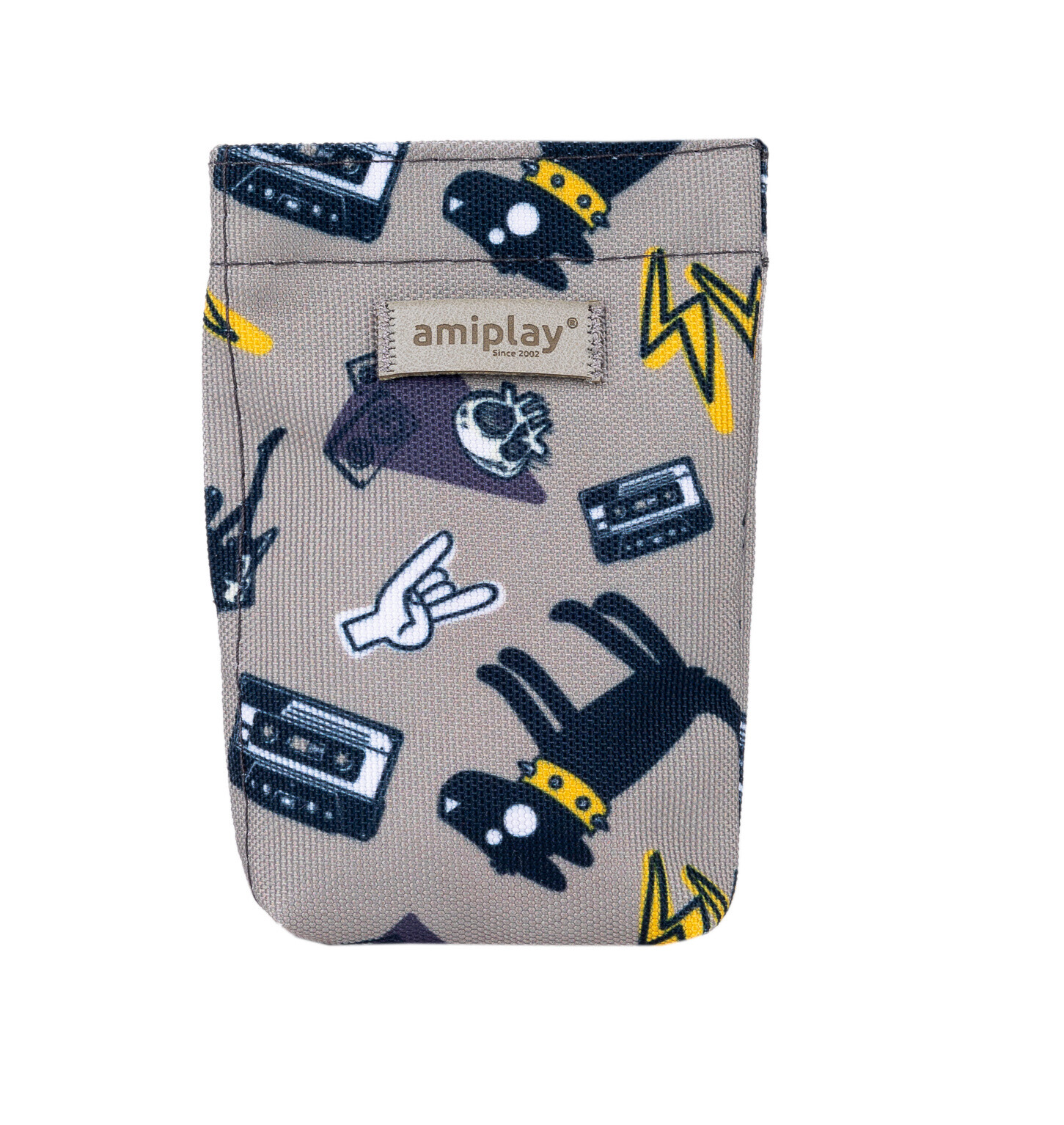 Pouzdro na sáčky na psí exkrementy MIKO šedá 6x2x11 cm