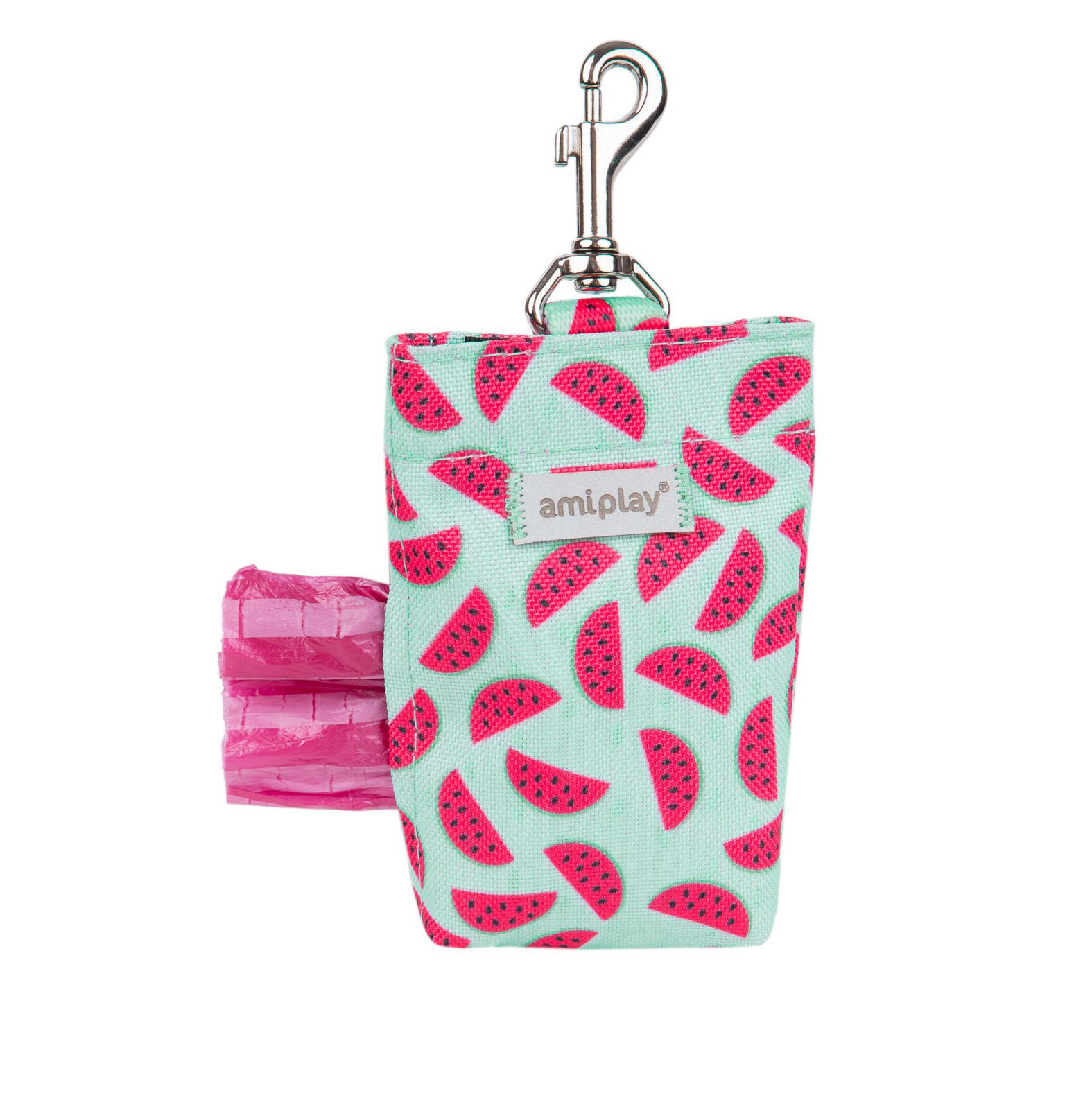 Pouzdro na sáčky na psí exkrementy HAPPY WATERMELON 6x2x11 cm