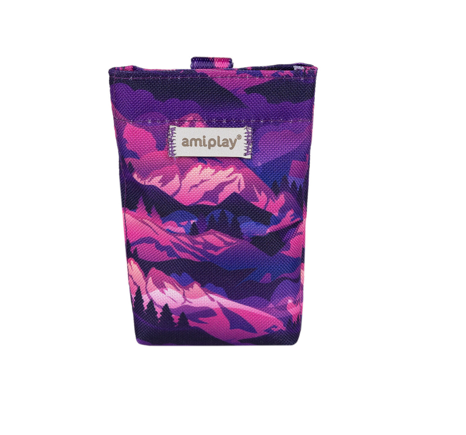 Pouzdro na sáčky na psí exkrementy NATURE vzor A 6x2x11 cm