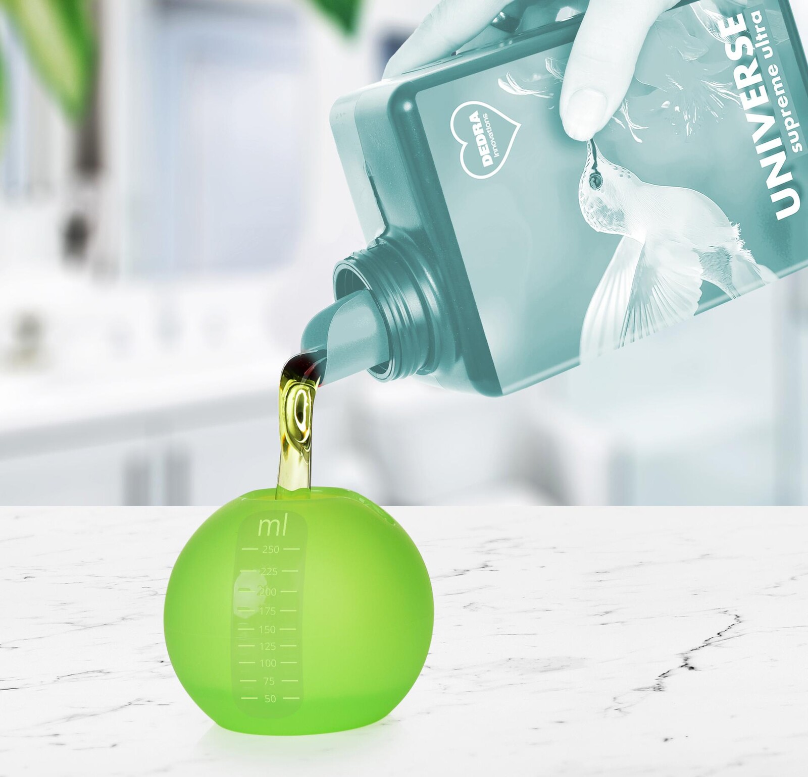 PRAČKOKOULE | Silikonový dávkovač na prací gely a prášky | GoEco®