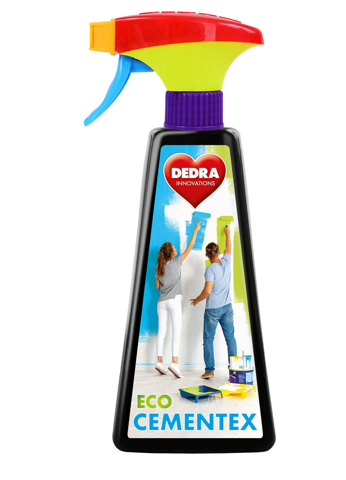 CEMENTEX | Odstraňovač cementových a vápenných povlaků po malování | 500 ml