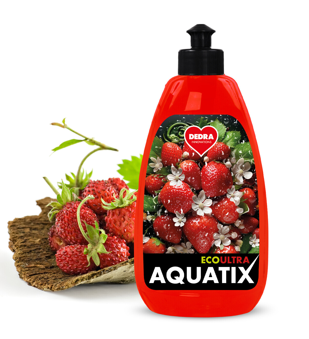 AQUATIX | Rostlinný koncentrát na nádobí LESNÍ JAHODY | 500 ml