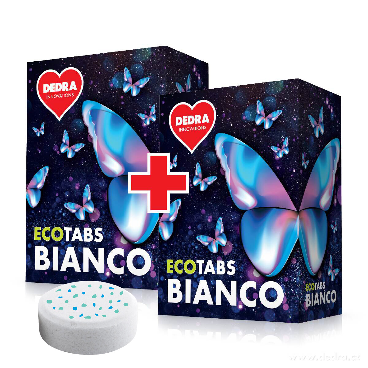 2× BIANCO | Tablety na bílé prádlo | aktivní bělení & enzymy | ECOTABS | 52 praní