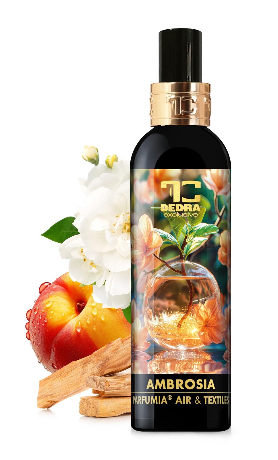 AMBROSIA | Osvěžovač vzduchu & textilií | luxusní parfémový sprej | 200 ml