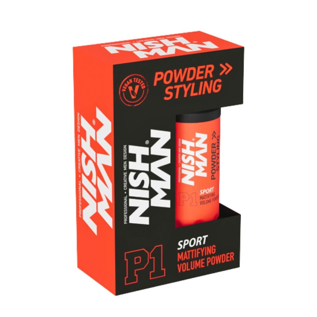 Nishman P1 SPORT Mattiying Volume Powder - objemový pudr